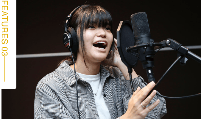 ボイストレーニング演技レッスンのイメージ